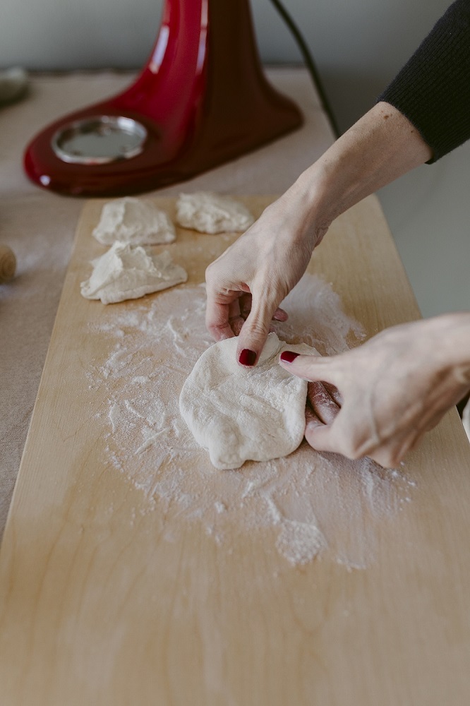 Impasto pane naan 1