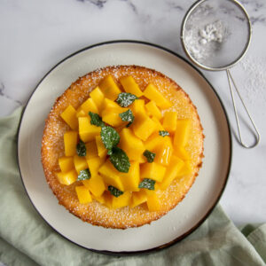 new york cheesecake al mango