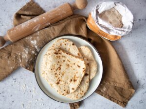 piadina con esubero di licoli