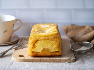 plumcake rovesciato all'ananas