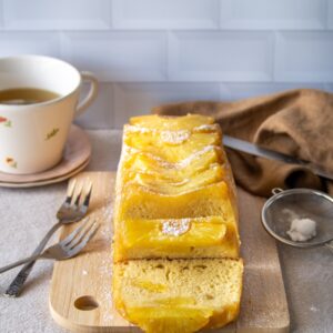 plumcake rovesciato all'ananas
