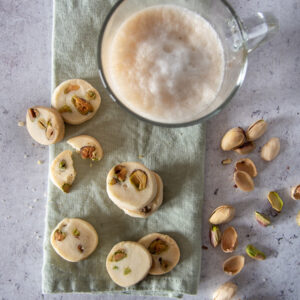 sablè ai pistacchi