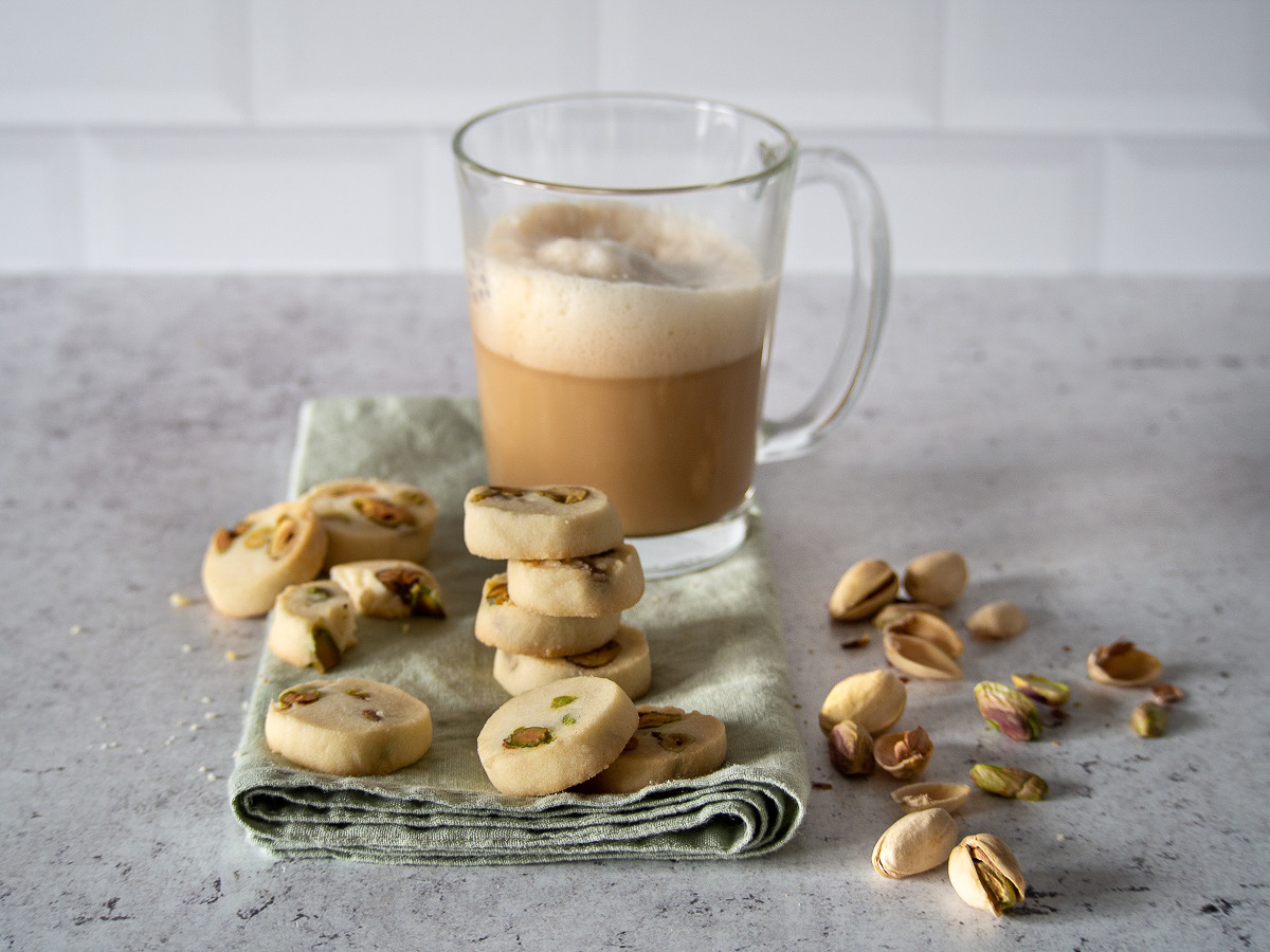 sablè ai pistacchi