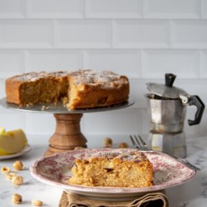 torta rustica mele e nocciole