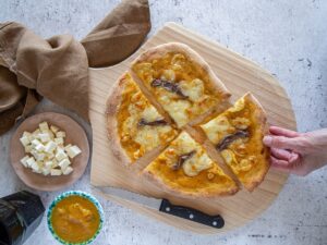 pizza croccante con lievito madre