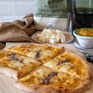 pizza croccante con lievito madre