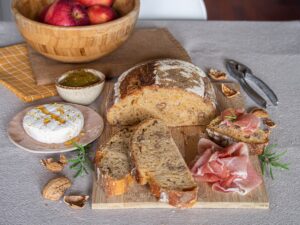 pane alla zucca e noci
