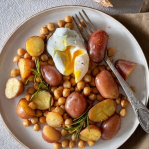 insalata d'inverno ceci e patate