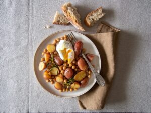 insalata d'inverno ceci e patate