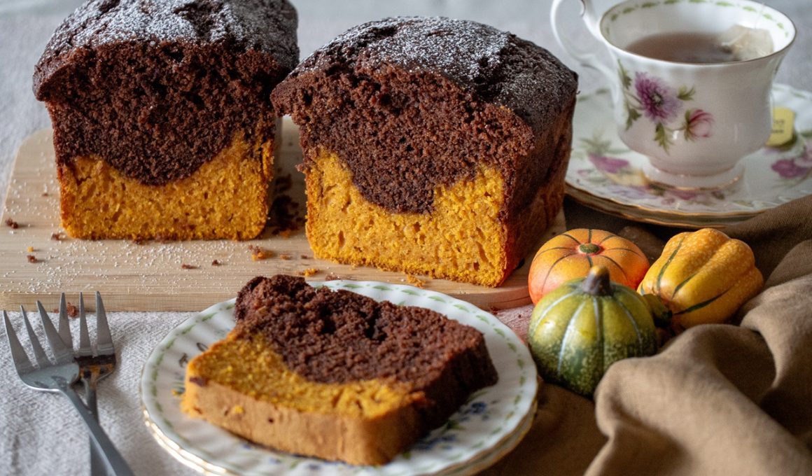 plumcake cacao e zucca
