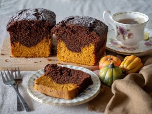 plumcake cacao e zucca
