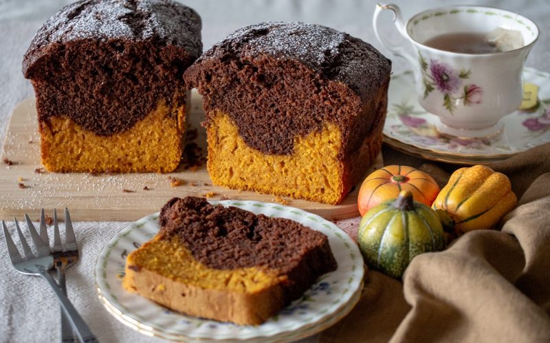 plumcake cacao e zucca