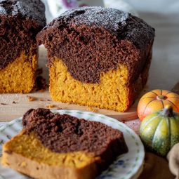 plumcake-bicolore-zucca-e-cacao