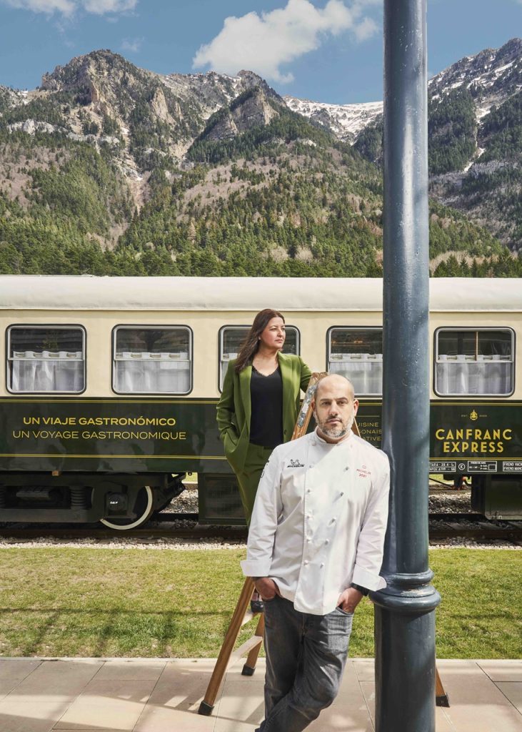 Canfranc Express per cenare in carrozza