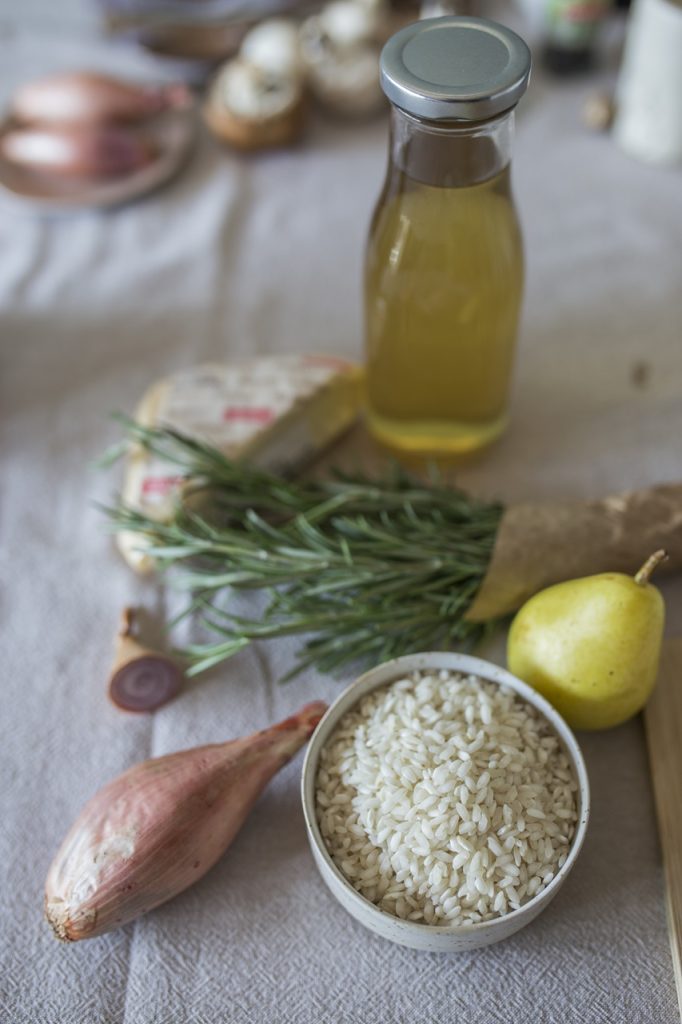 risotto pere e taleggio