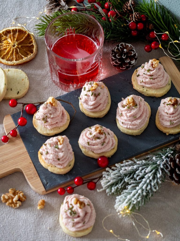 alberelli con mousse di mortadella