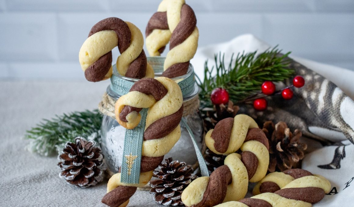 candy cane cookies