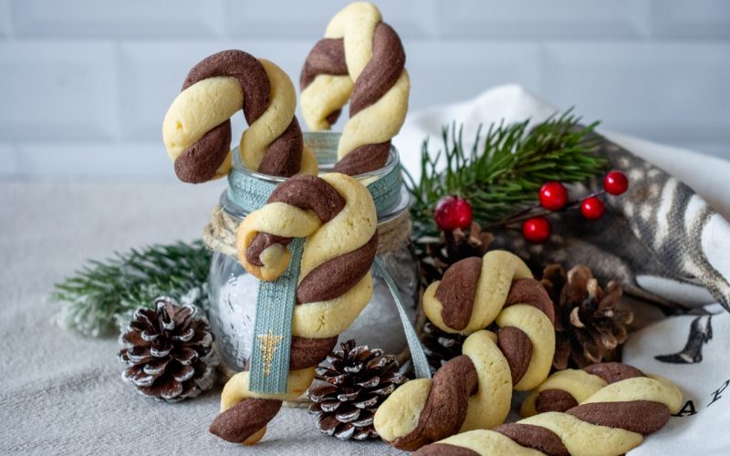 candy cane cookies