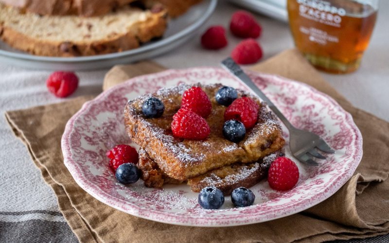 french toast panettone