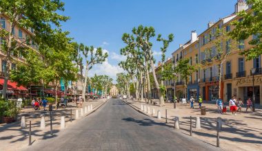Cours Mirabeau il cuore di Aix-en-Provence