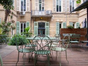 Hotel Maison Montgrand – Marsiglia – giardino interno