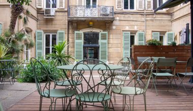 Hotel Maison Montgrand – Marsiglia – giardino interno