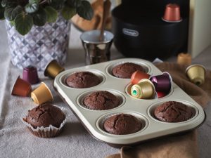 Chocolate espresso muffin