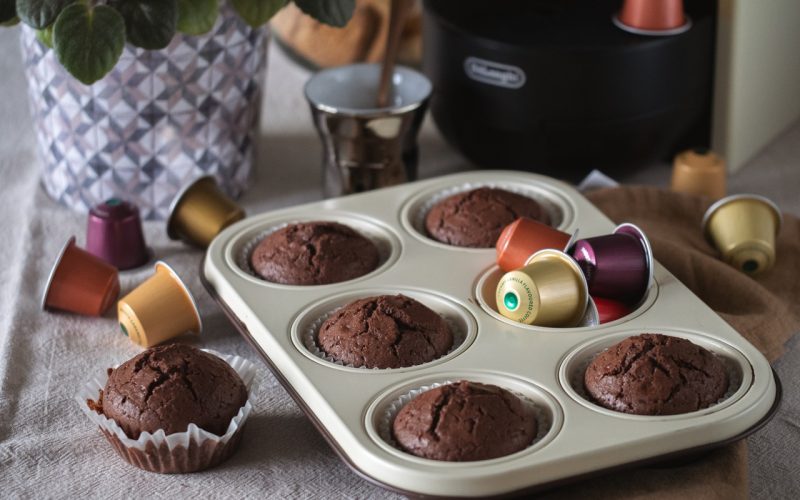 Chocolate espresso muffin