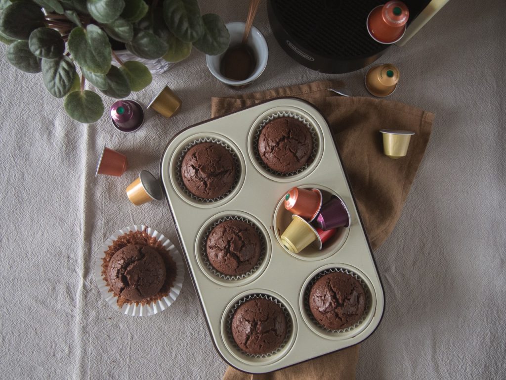 Chocolate espresso muffin