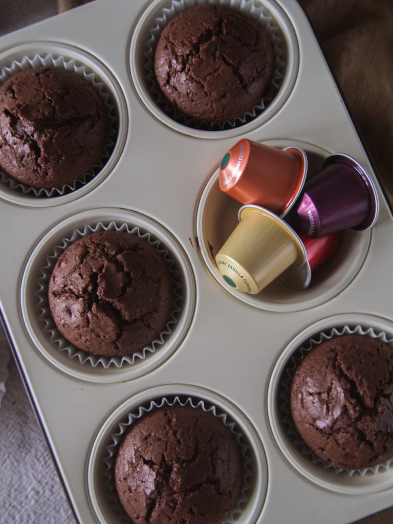 Chocolate espresso muffin