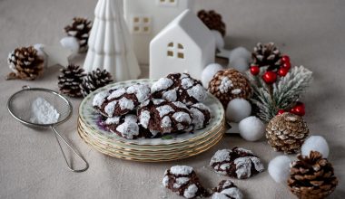 Crinkle cookies