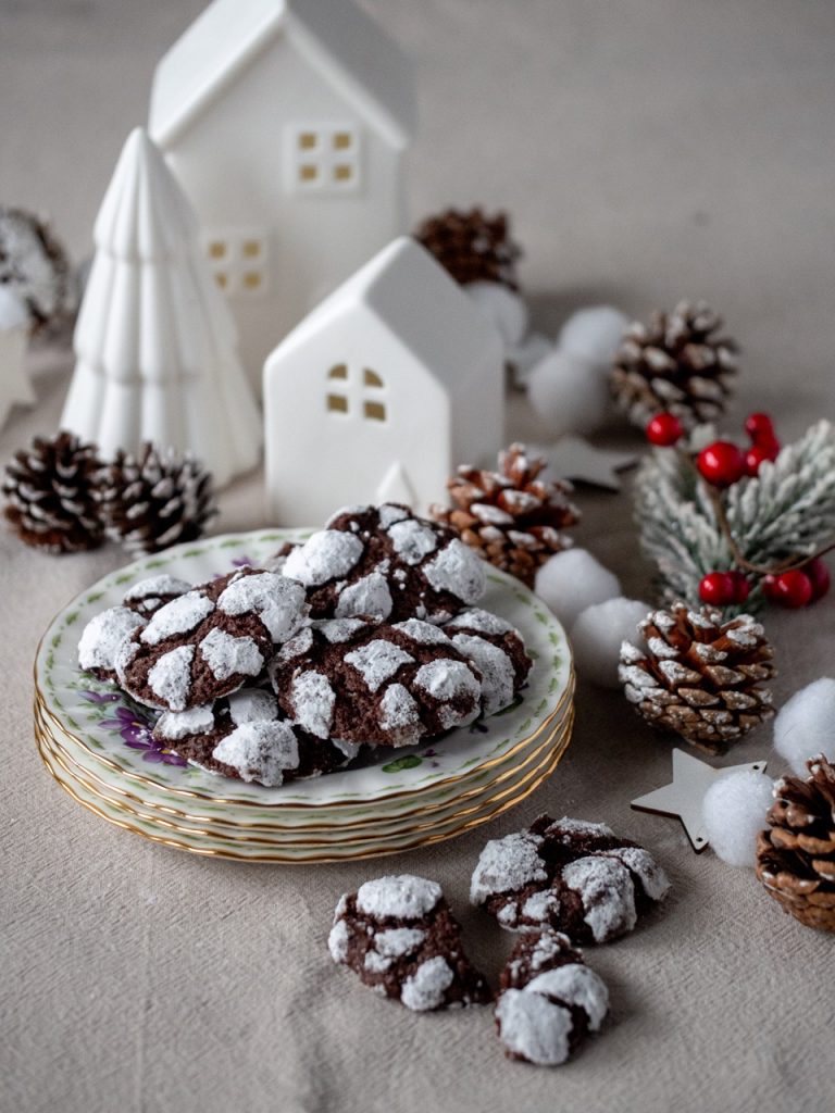 Crinkle cookies