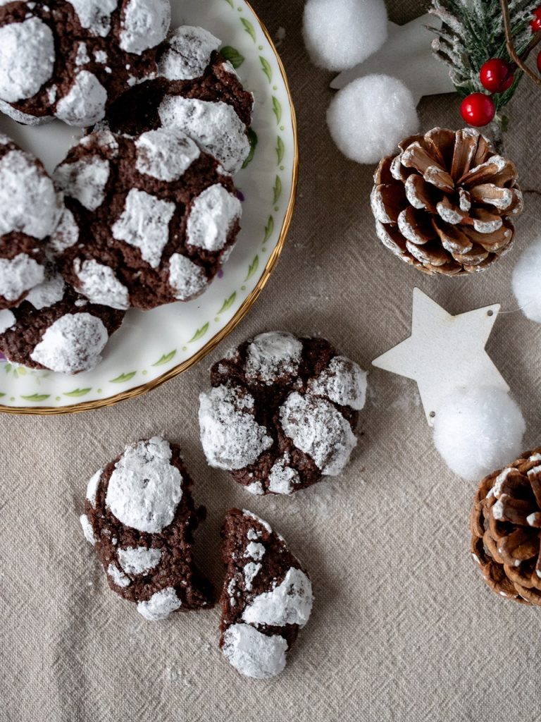 Crinkle cookies