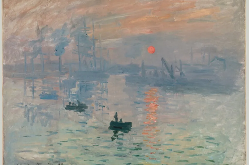 Impression, soleil levant (Impressione, sole nascete 1872)