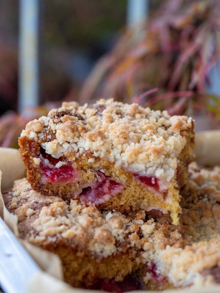 Torta streusel alla frutta