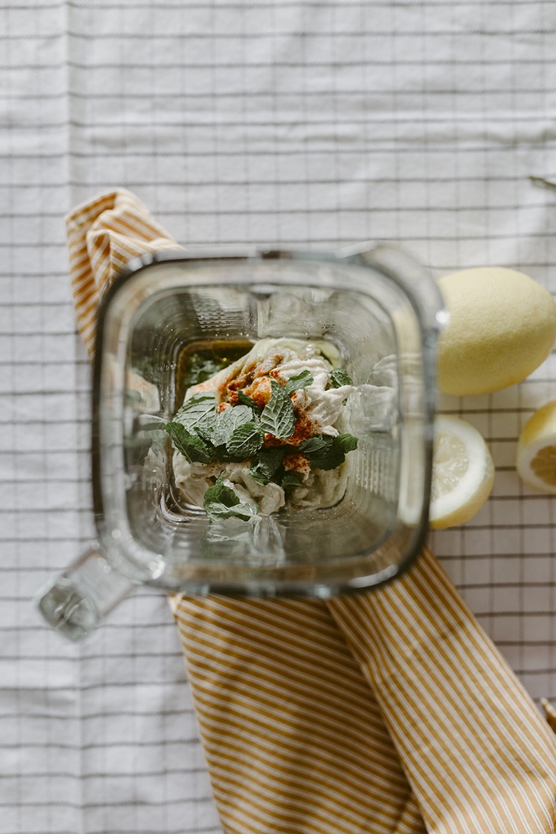 babaganoush con pane pita